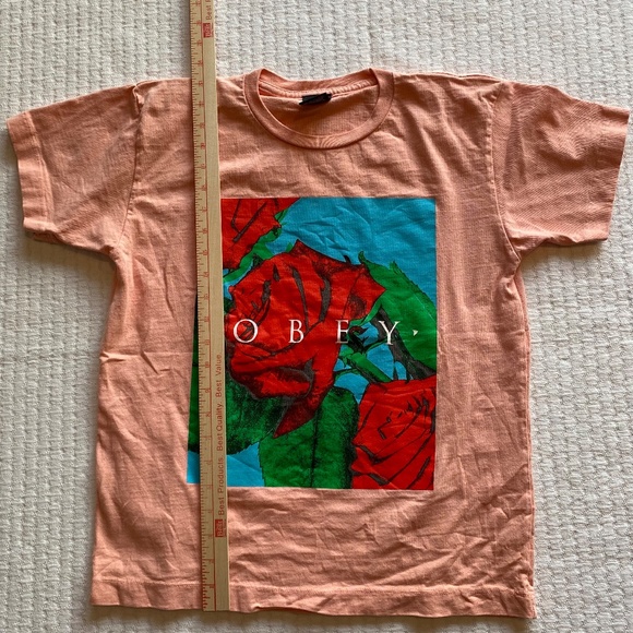 Obey No Love Lost Rose T-shirt - Picture 8 of 9